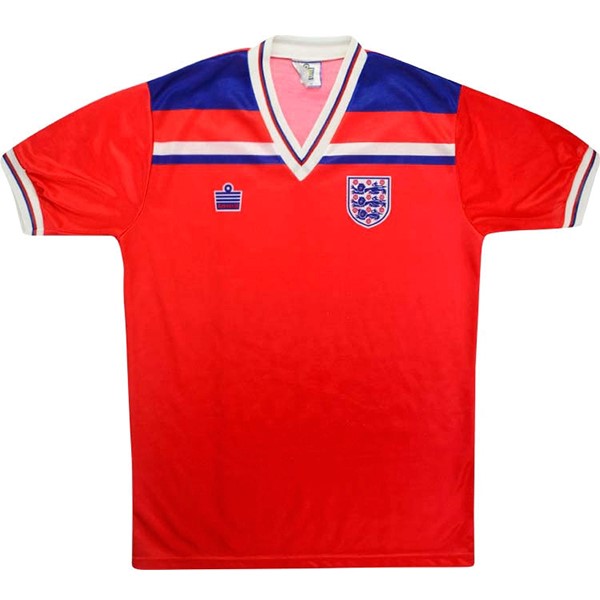 Tailandia Camiseta Inglaterra 2ª Kit Retro 1980 Rojo